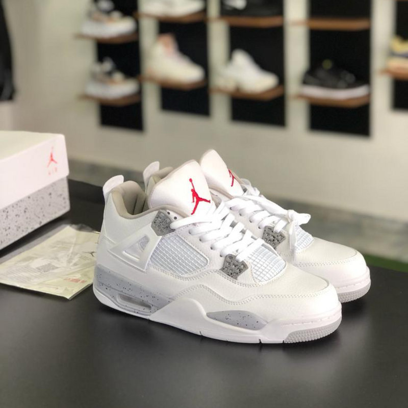 Air Jordan 4 - White Cement