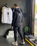 Conjunto Moletom Mahe - Black Dark