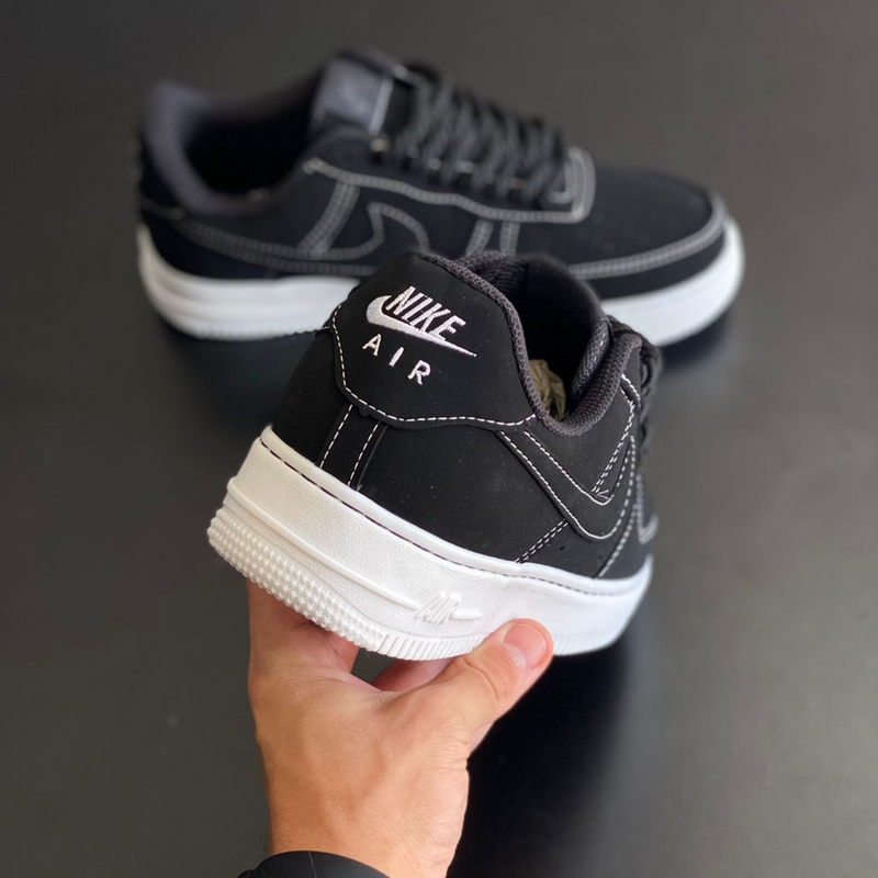 (Pré Venda) AIR FORCE BLACK FAT LACE