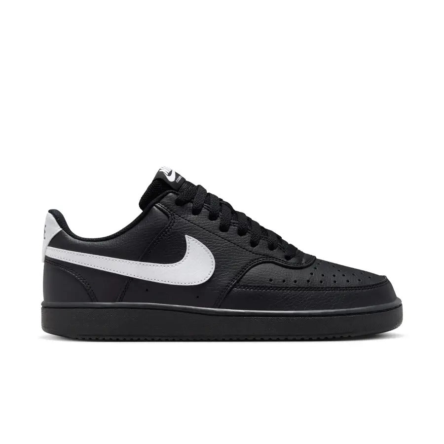 NIKE TENIS COURT VISION LOW -PRETO/BRANCO