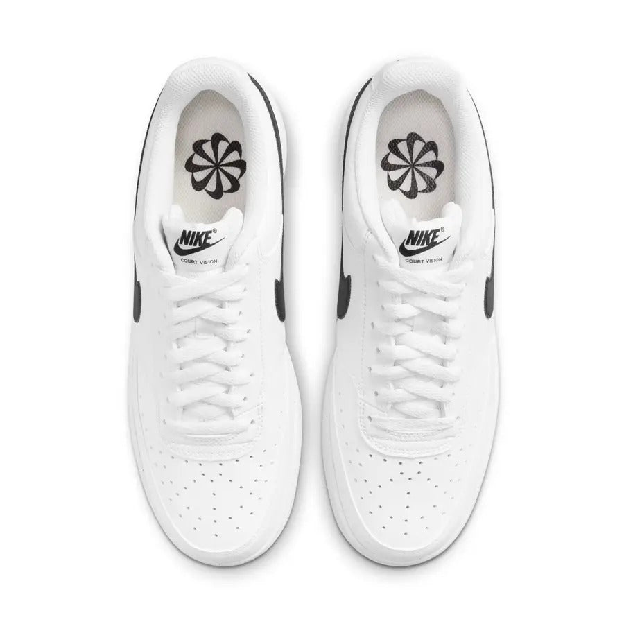 Nike Court Vision Low - Branco/Preto