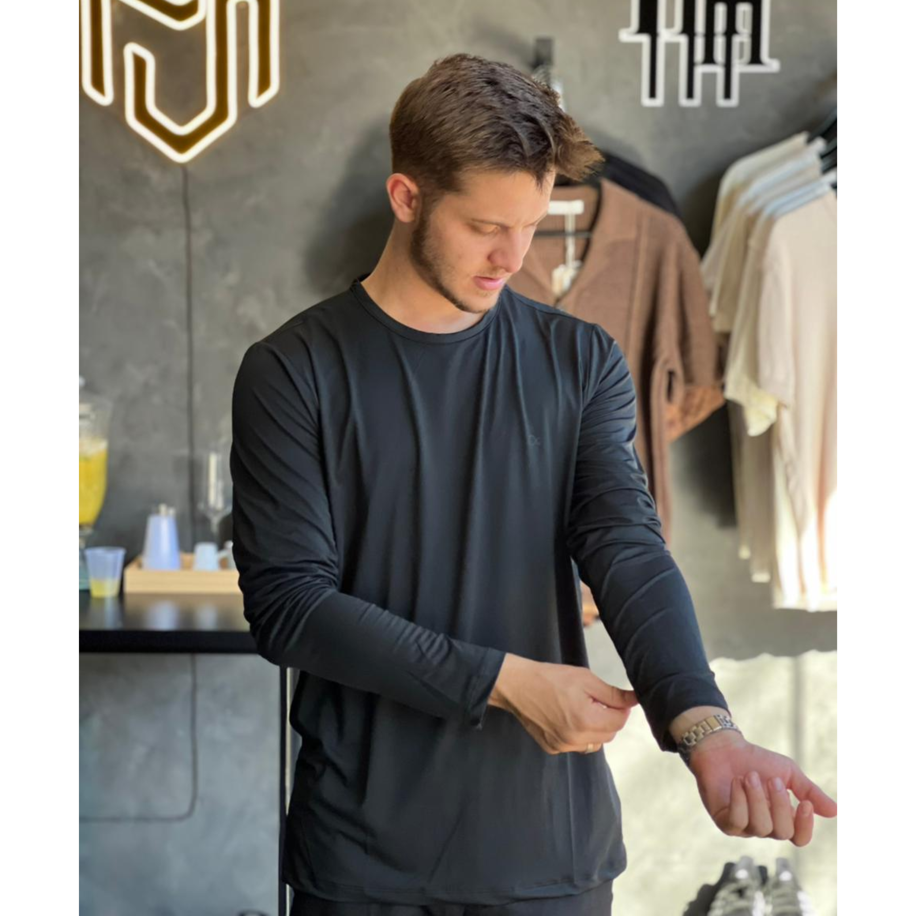 Camiseta Térmica Preta - OGOCHI